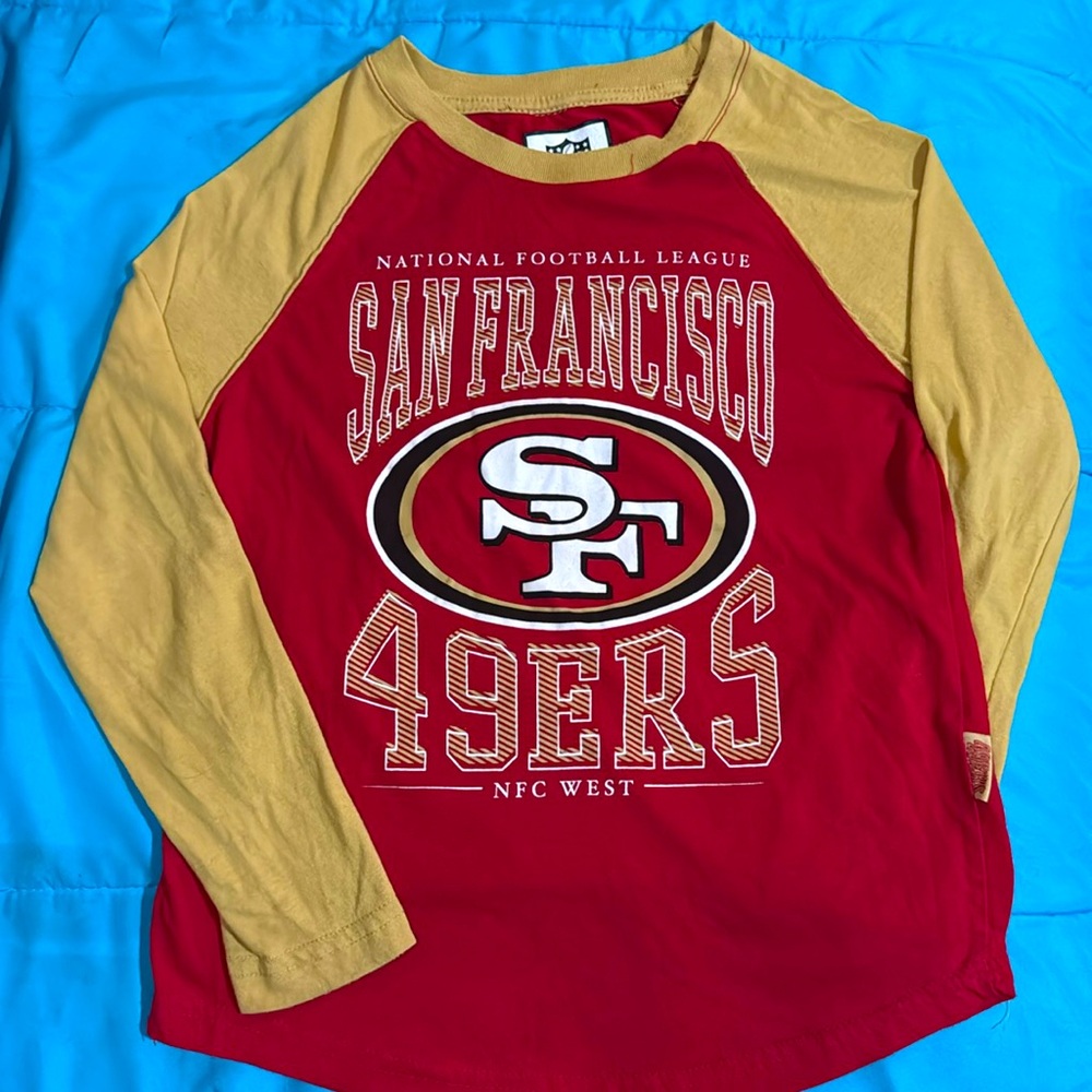 Kids 49ers Long Sleeve Tee
